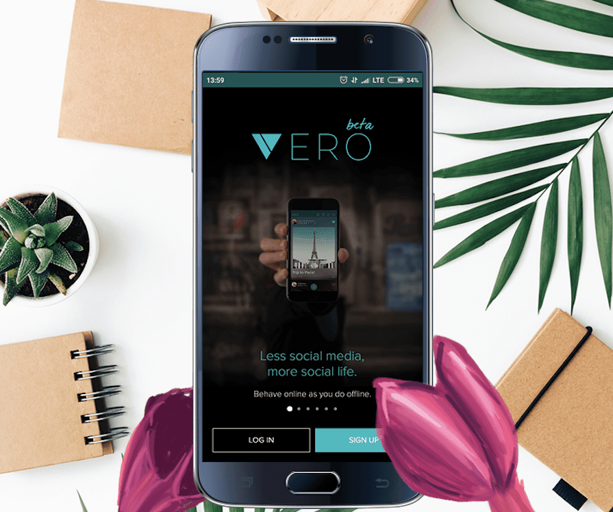 Vero is conquering internet users' smartphones!